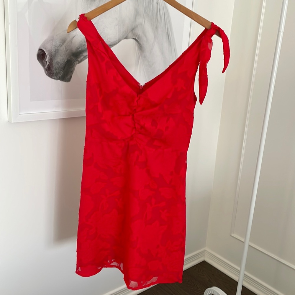 Red dynamite dress